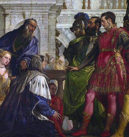 Paolo  Veronese Family of Darius before Alexander